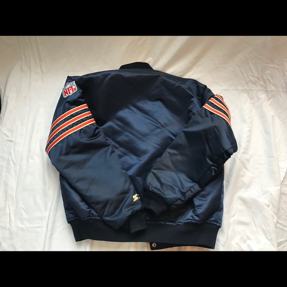 VINTAGE Chicago Bears Starter Jacket - Picture 4 of 8